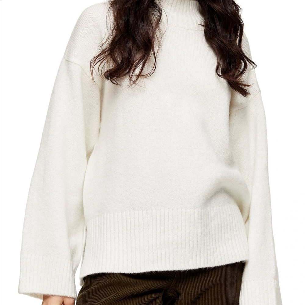 Topshop side slit sweater
